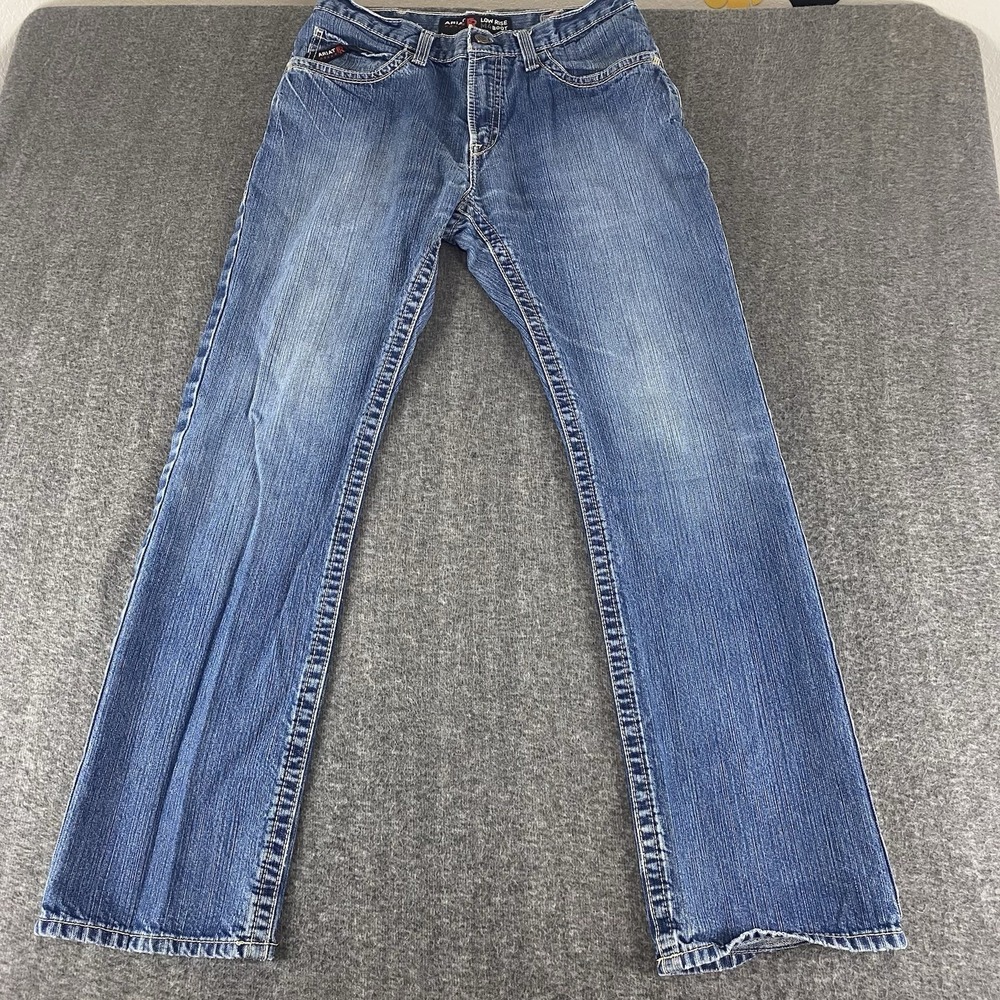 Ariat FR M4 Boot Cut Jeans 33x34 Low Rise CAT 2 Flame Resistant Work Fits 32x33